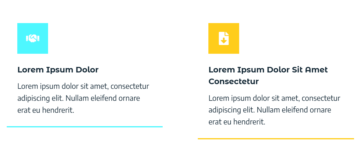 Kadence Info Box Misalignment. Paragraphs and borders are not aligned horizontally,