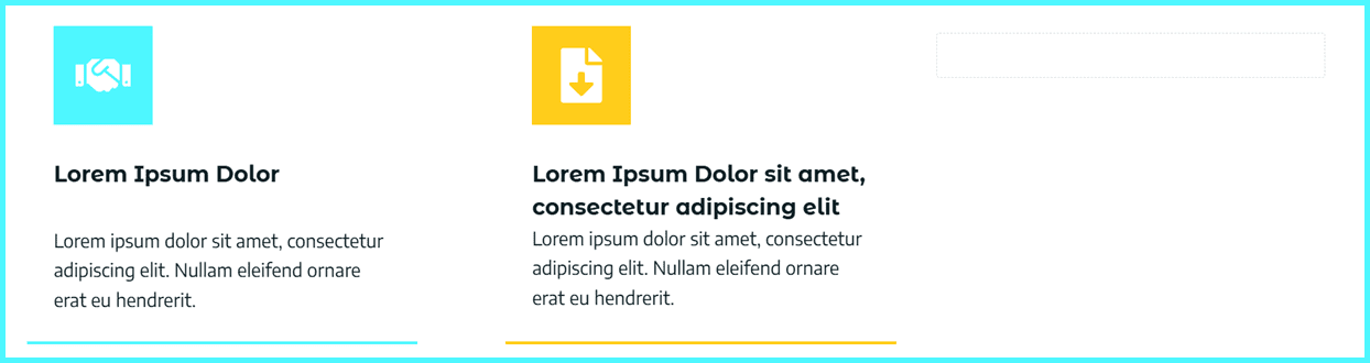 Two paragraphs are now aligned when the second title spans two lines